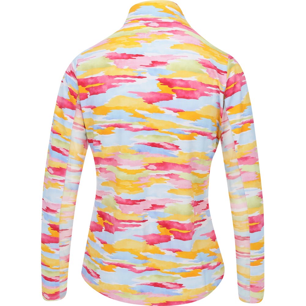 Women's Jessie Print Long Sleeve Mock Top