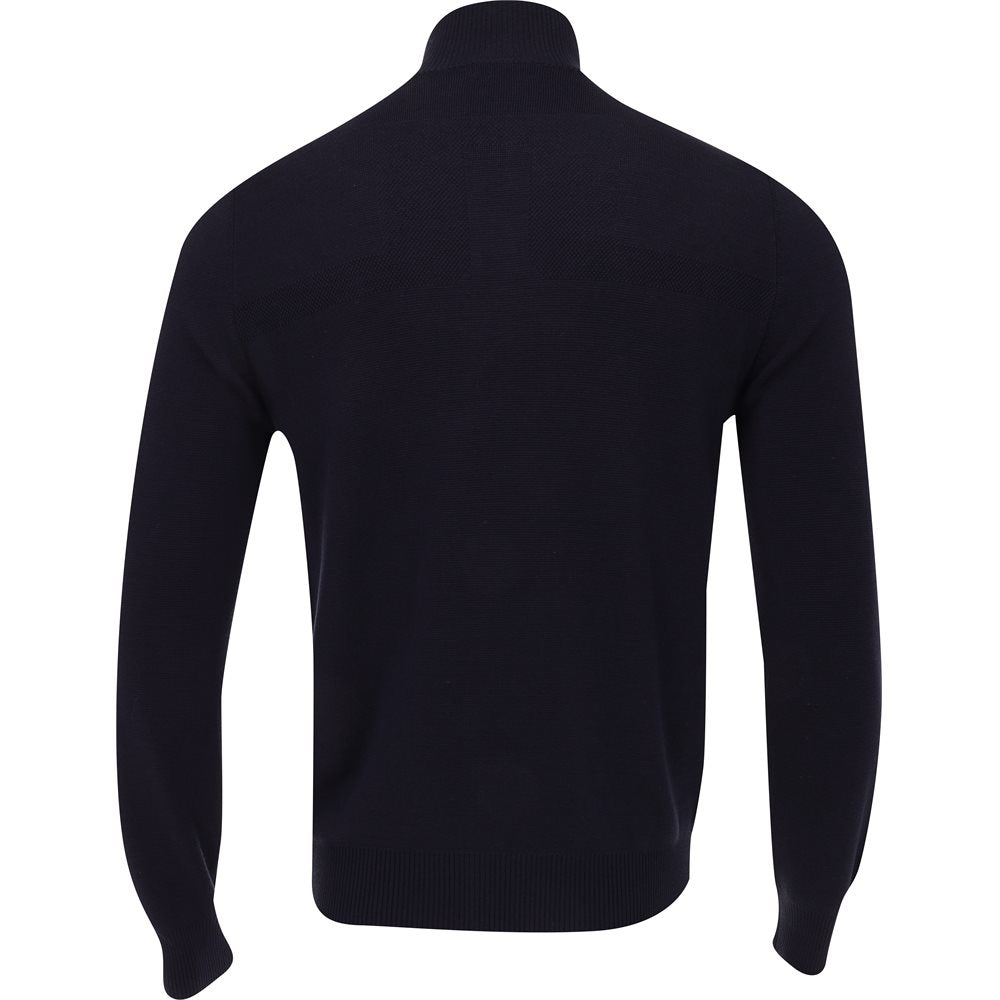 Bridge Knitted Hybrid Full Zip Sweater