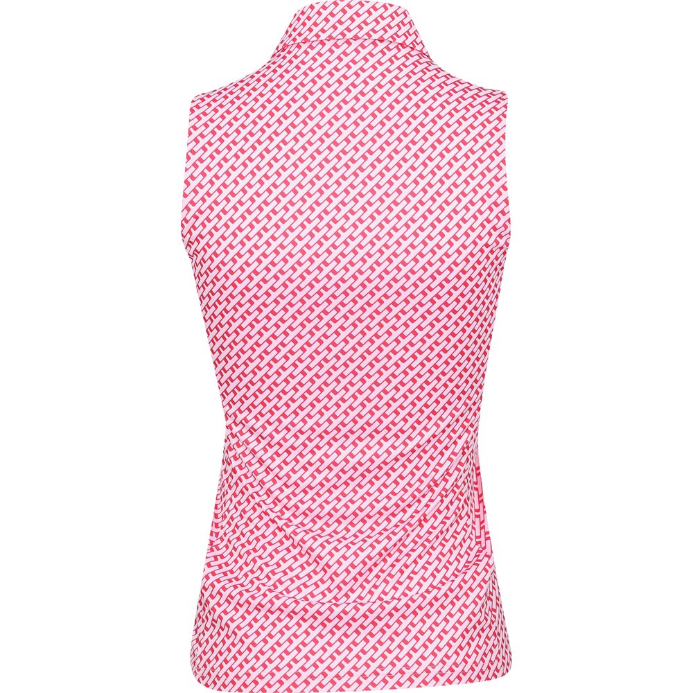Women's Dena Print Sleeveless Polo