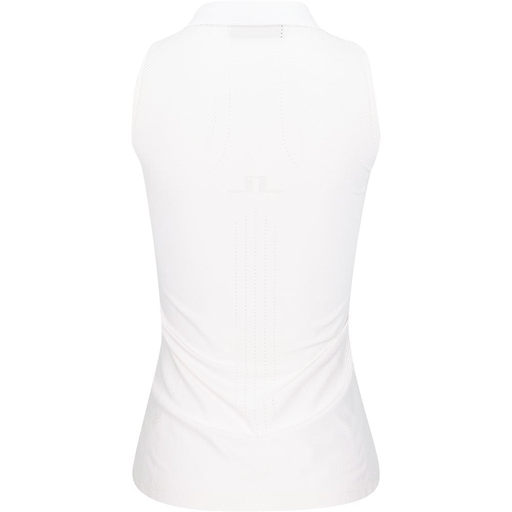 J.Lindeberg Women's Leylo Sleeveless 1/4 Zip Polo
