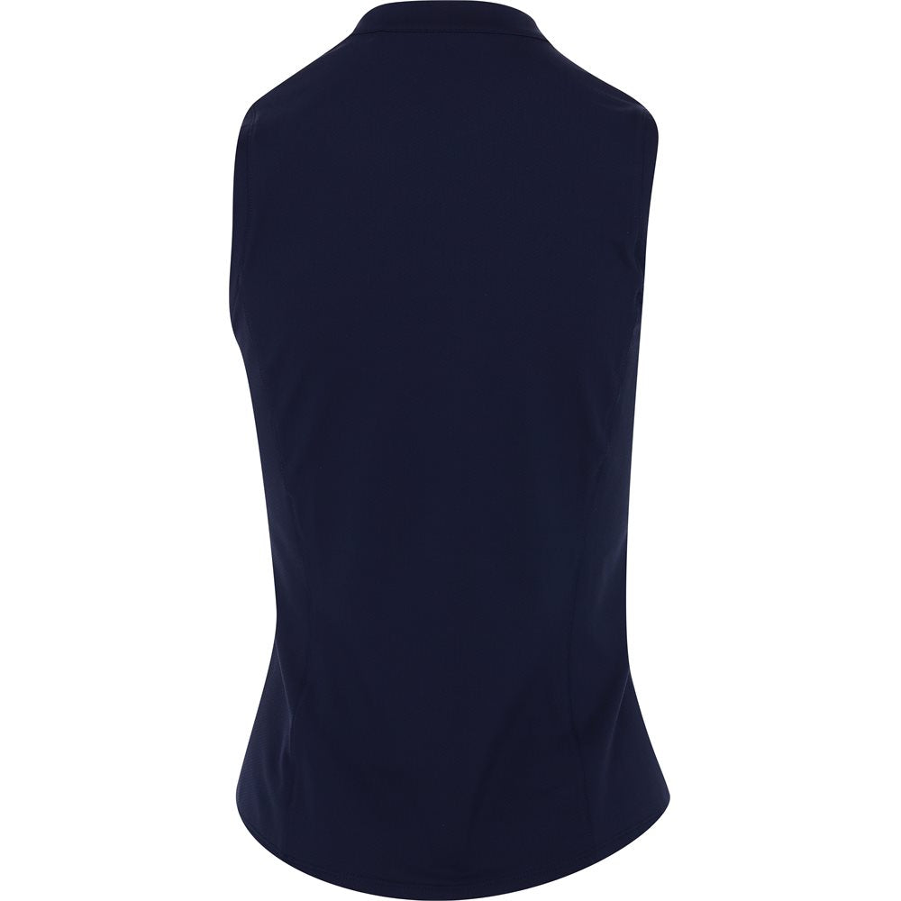 Women's Aerlon Sleeveless 1/4 Zip Blade Collar Polo