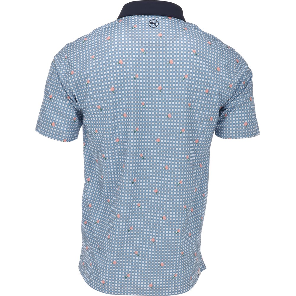 Pique Gingham Polo