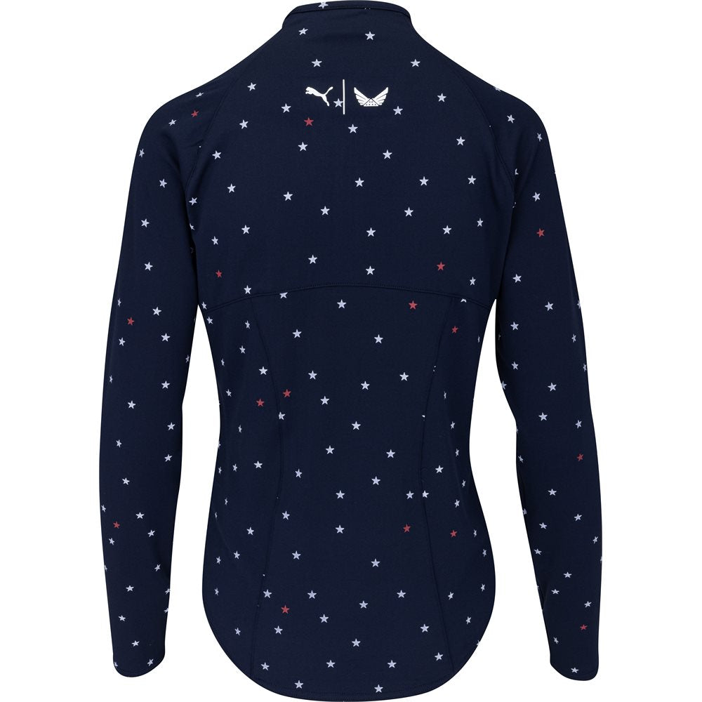Women's Volition Stars Golf 1/4 Zip Pullover