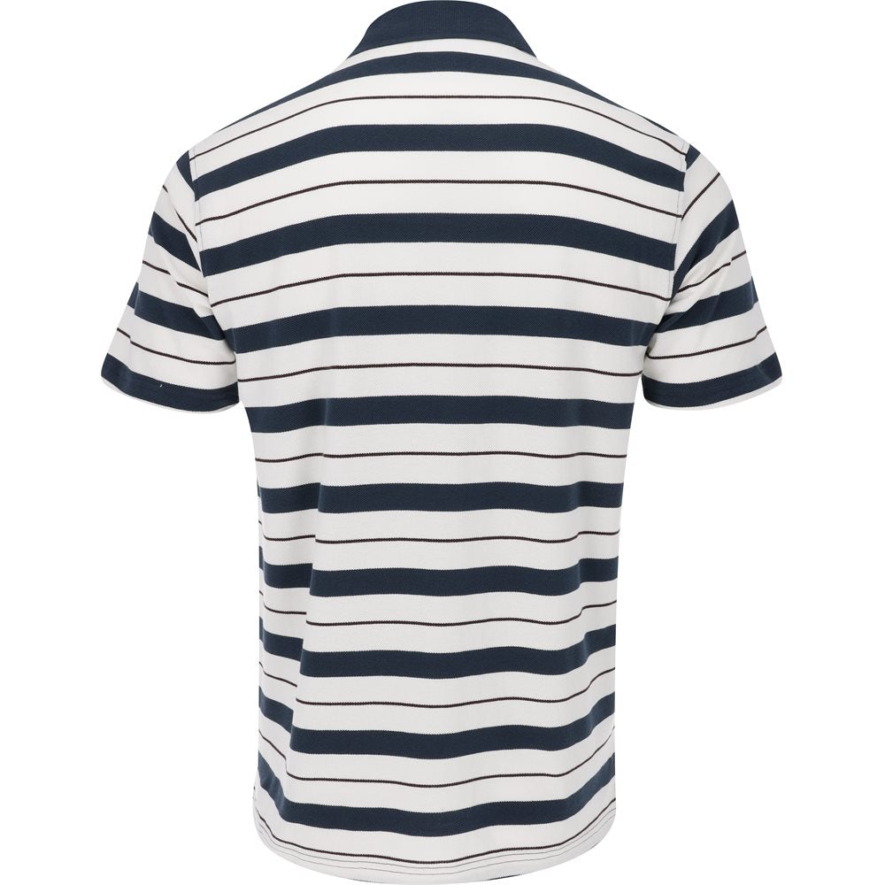 x Quiet Golf Sunday Stripe Polo