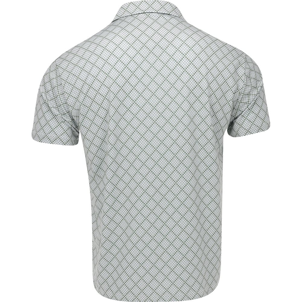 Monogram Houndstooth Polo