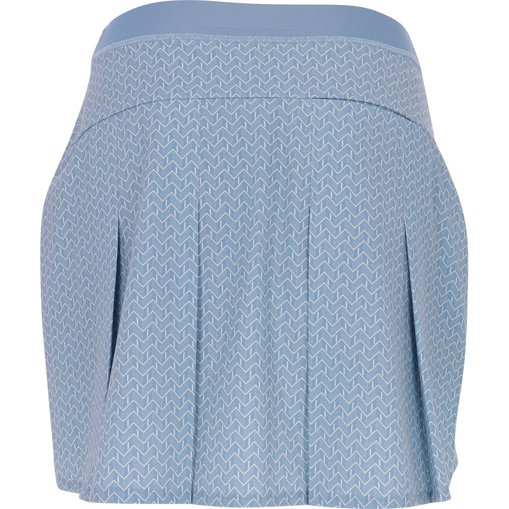 Women's Aim Back Pleats Novelty Print 17" Skort