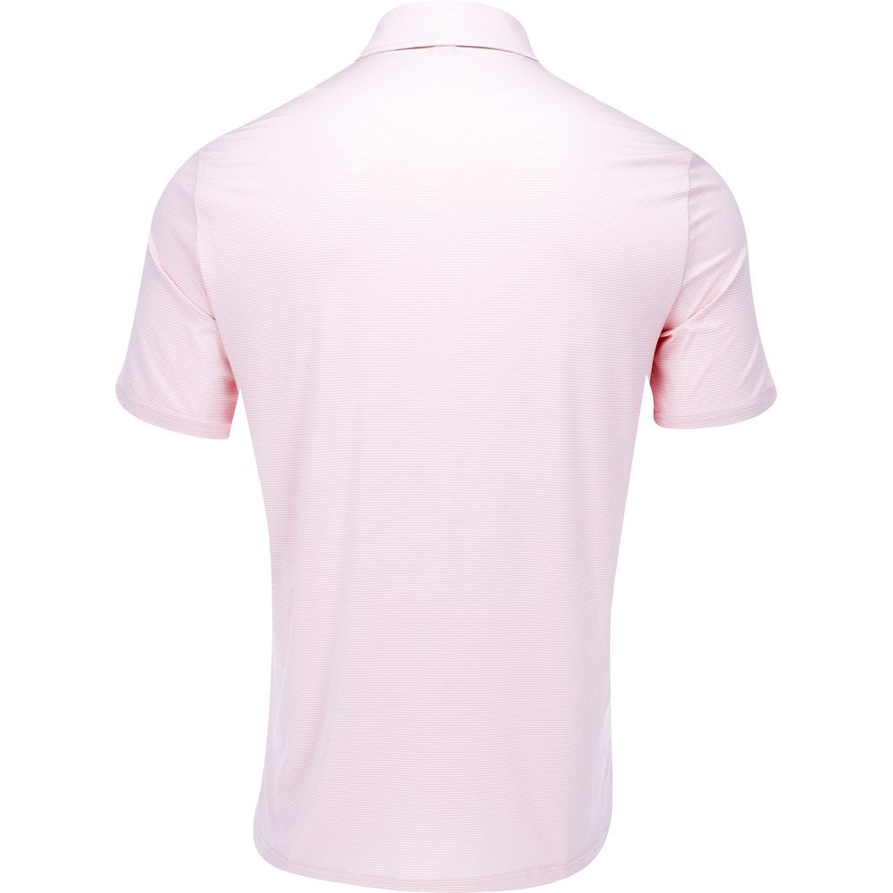 Featherweight Airflow Jersey White Stripe Polo