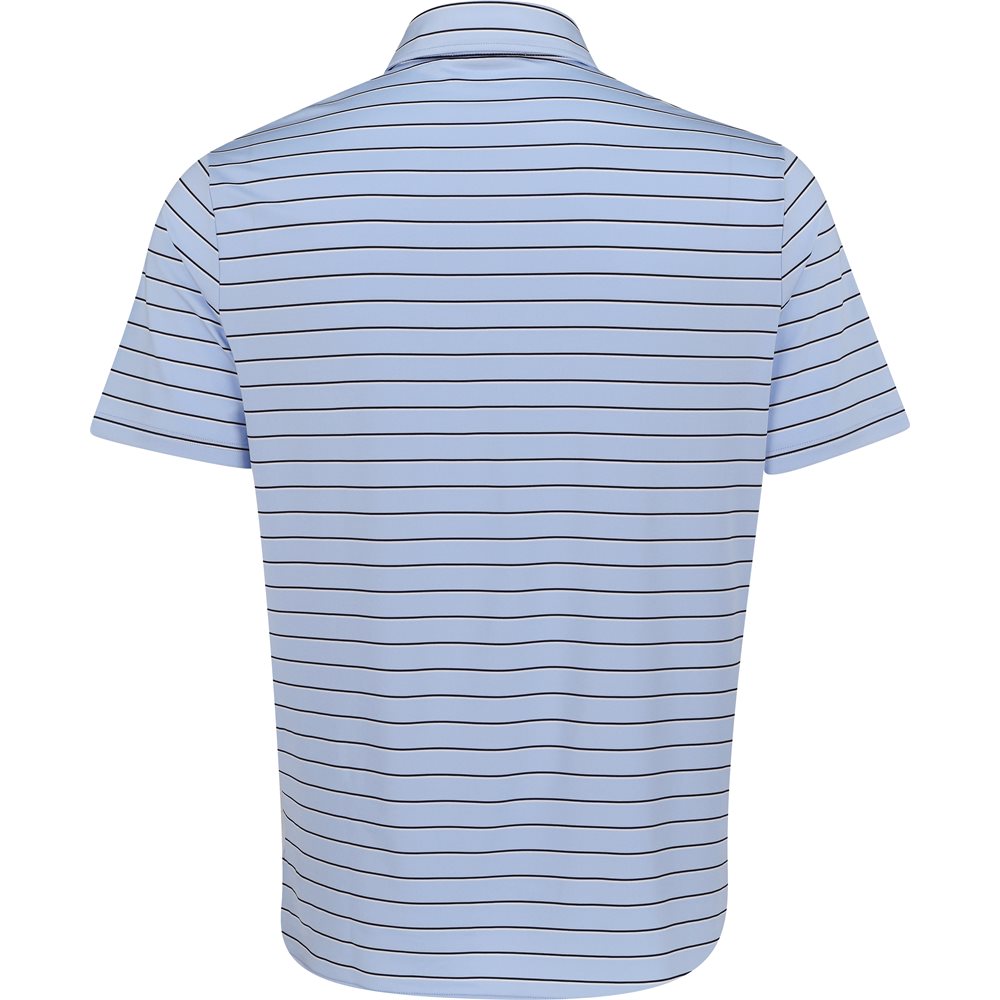 Lightweight Airflow Knit Multi Stripe Polo