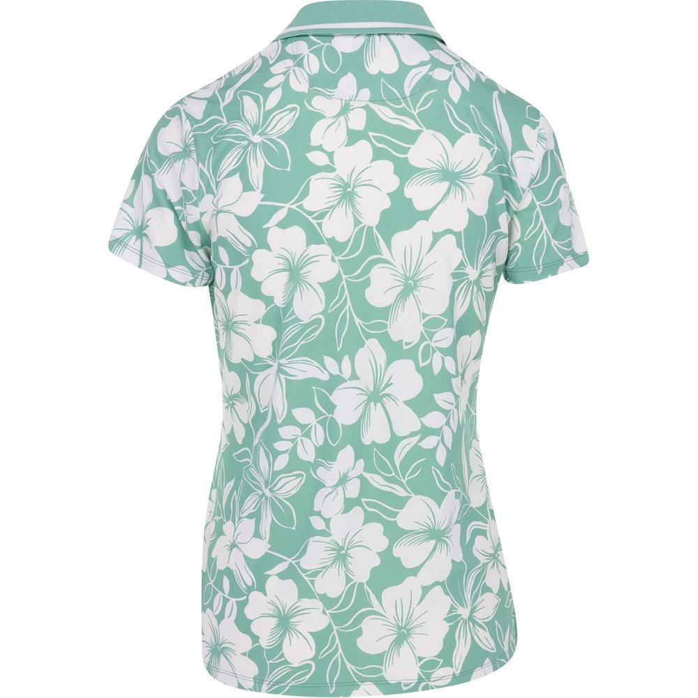 Women's Lightweight Airflow Tailored Fit Print Polo - Fairway Styles