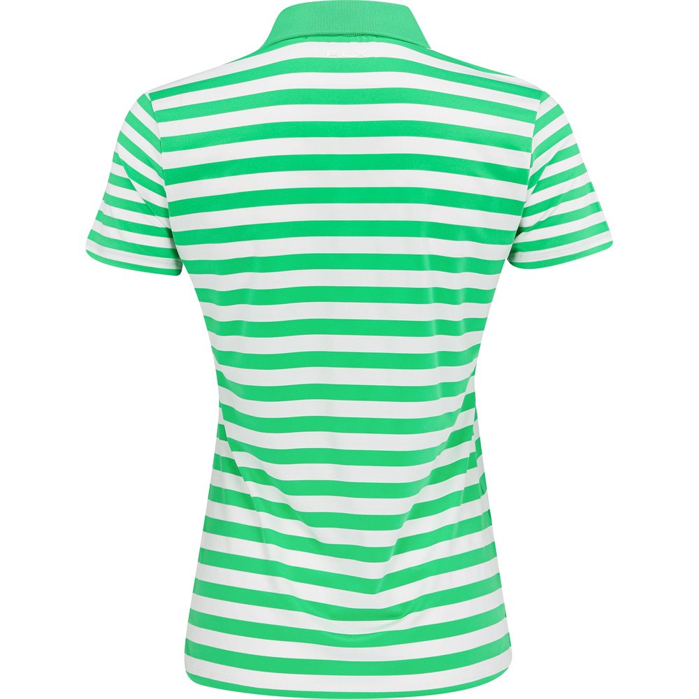 Women's Printed Airflow Stripped Polo