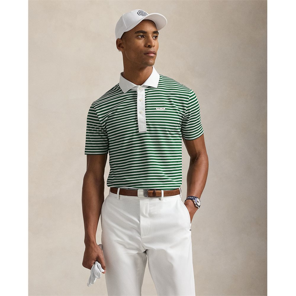 Tour Pique Knit Stripe Polo