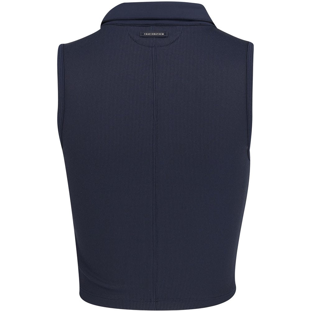 Women's Midline Moveknit Sleeveless Full Zip Polo