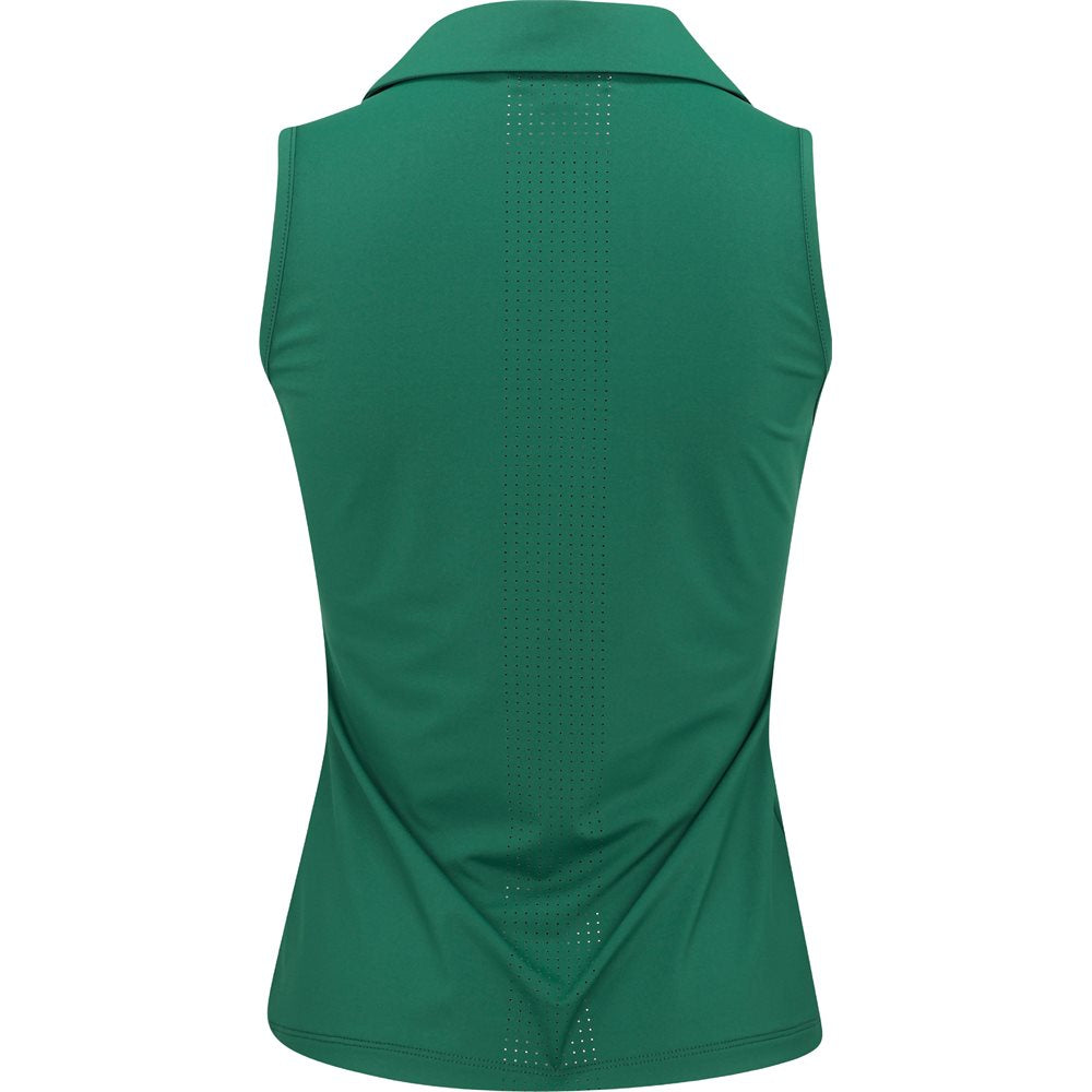 Women's Micro Mesh Sleeveless Polo