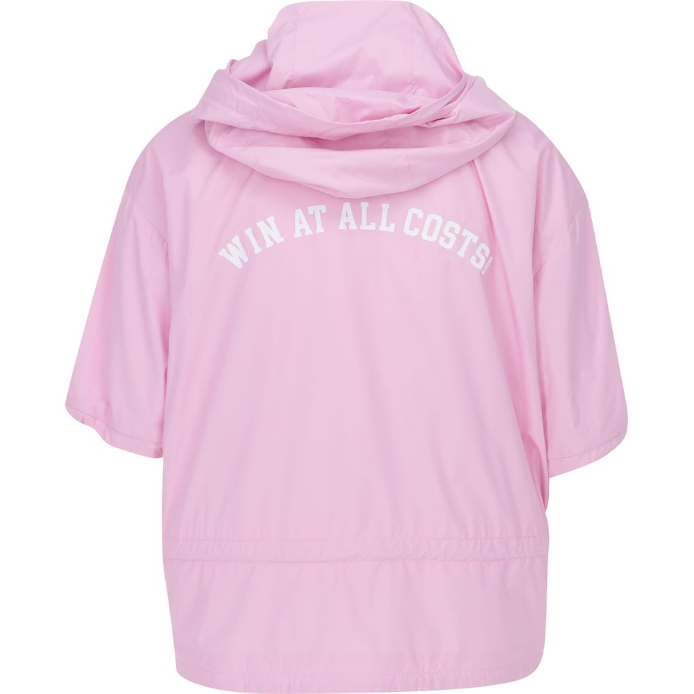 Women's Zip Hoodie Short Sleeve Jacket