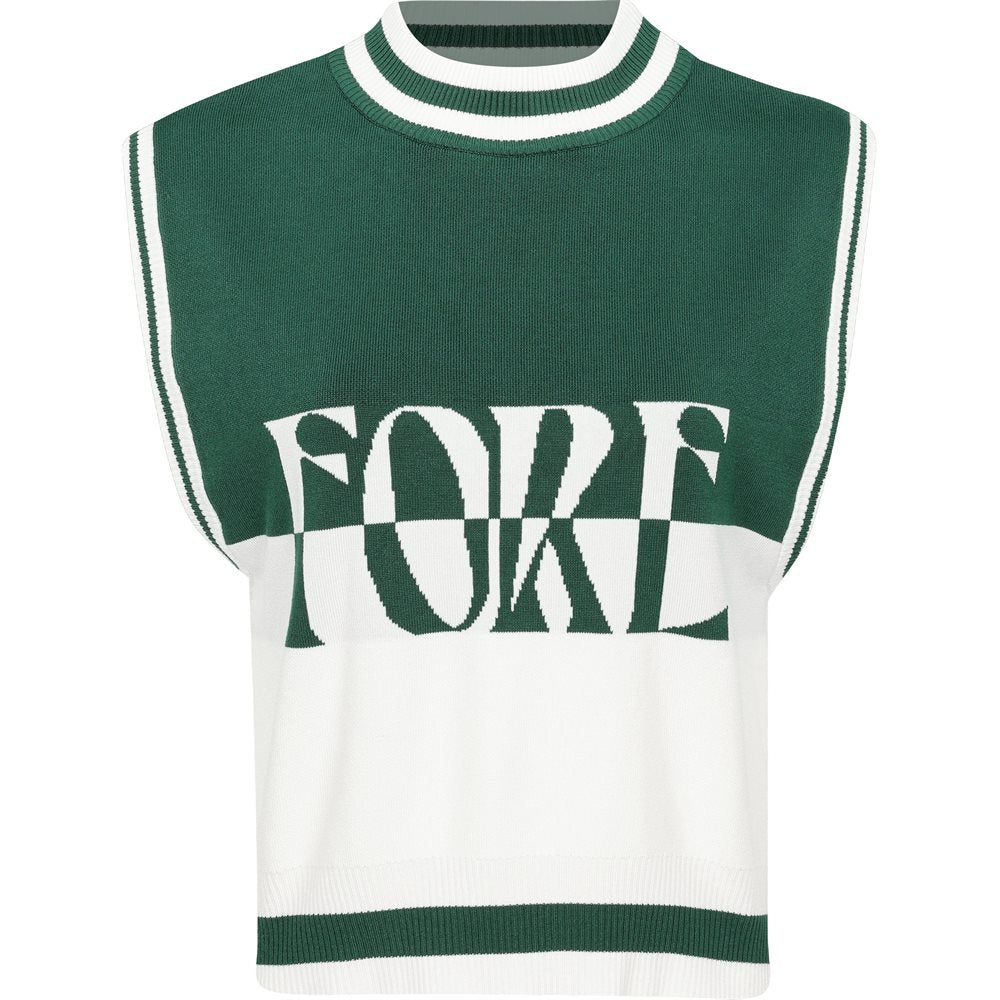 Women's Fore Sleeveless Mock Neck Sweater