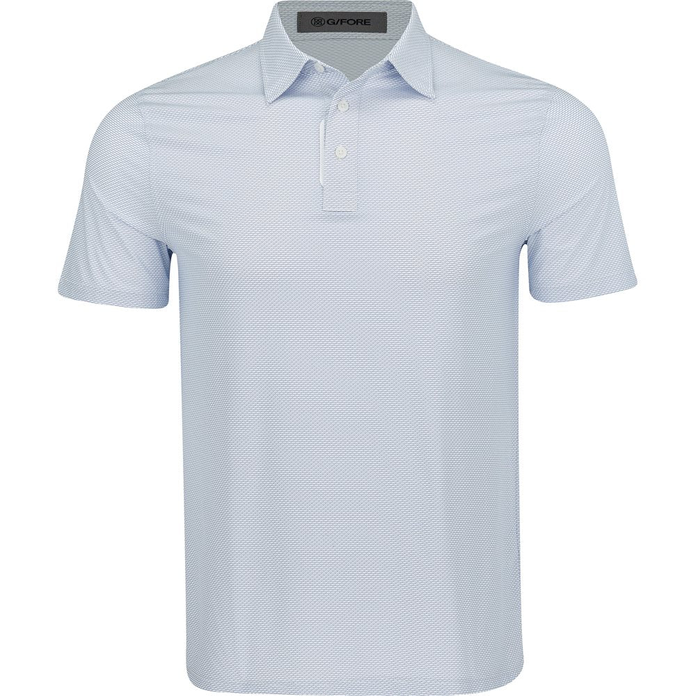 Fine Stretch Jacquard Polo
