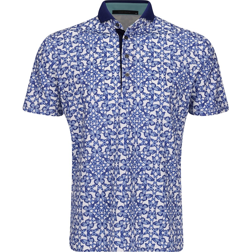 Blue Migration Polo