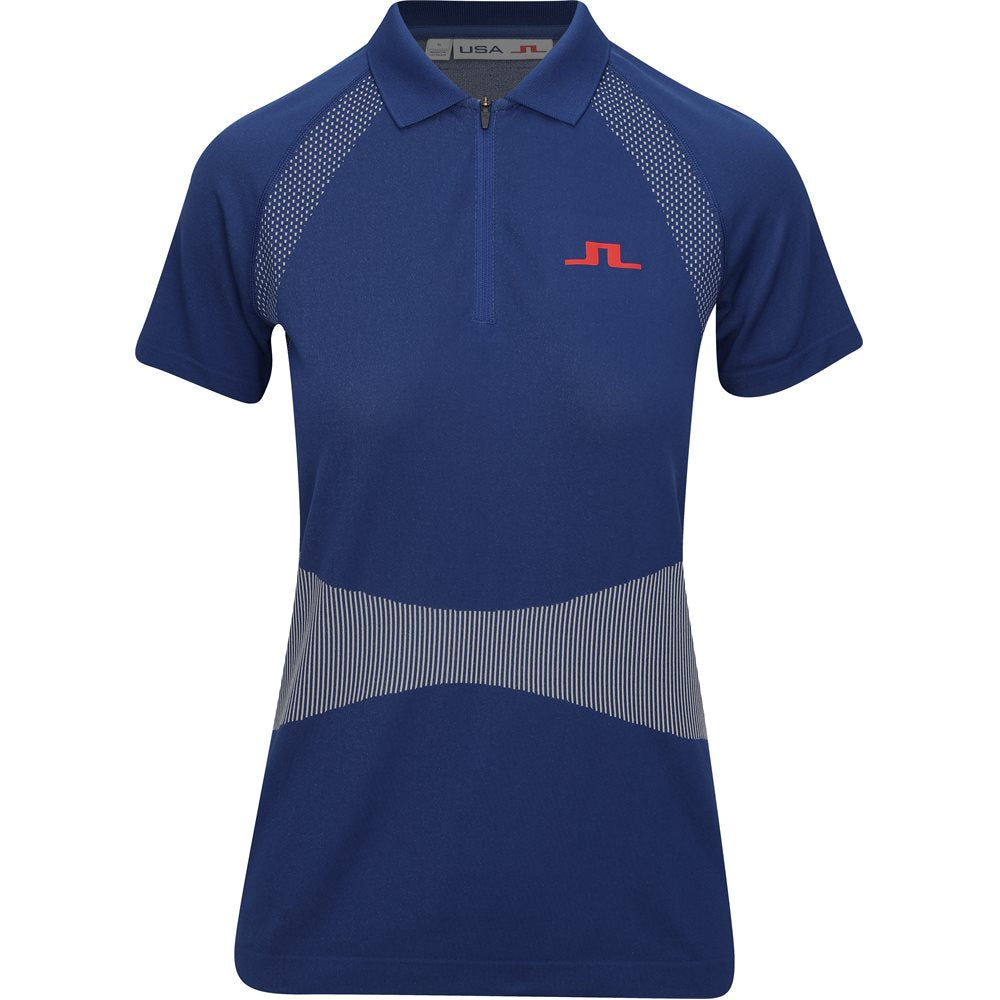 Women's Alizee Seamless 1/4 Zip Polo