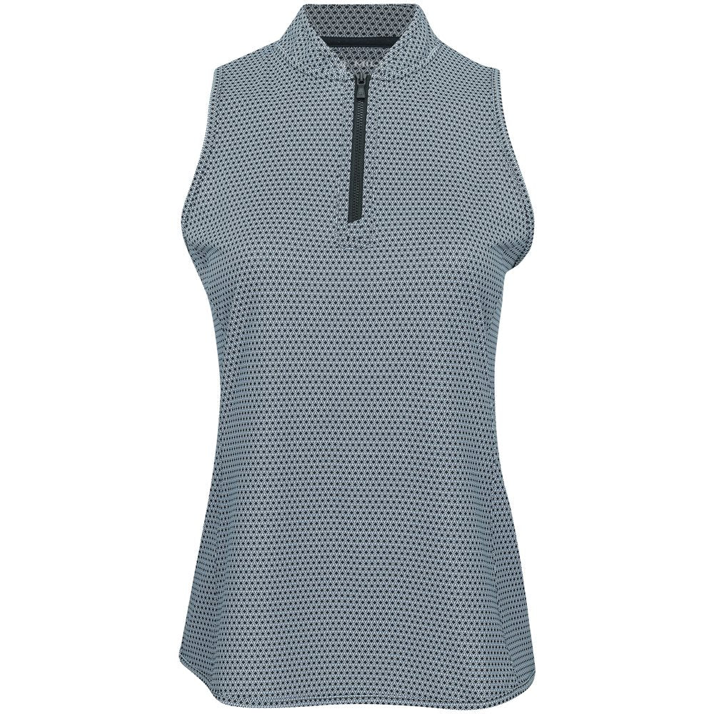 Women's Squared Away Shirley Sleeveless Blade Collar 1/4 Zip Polo