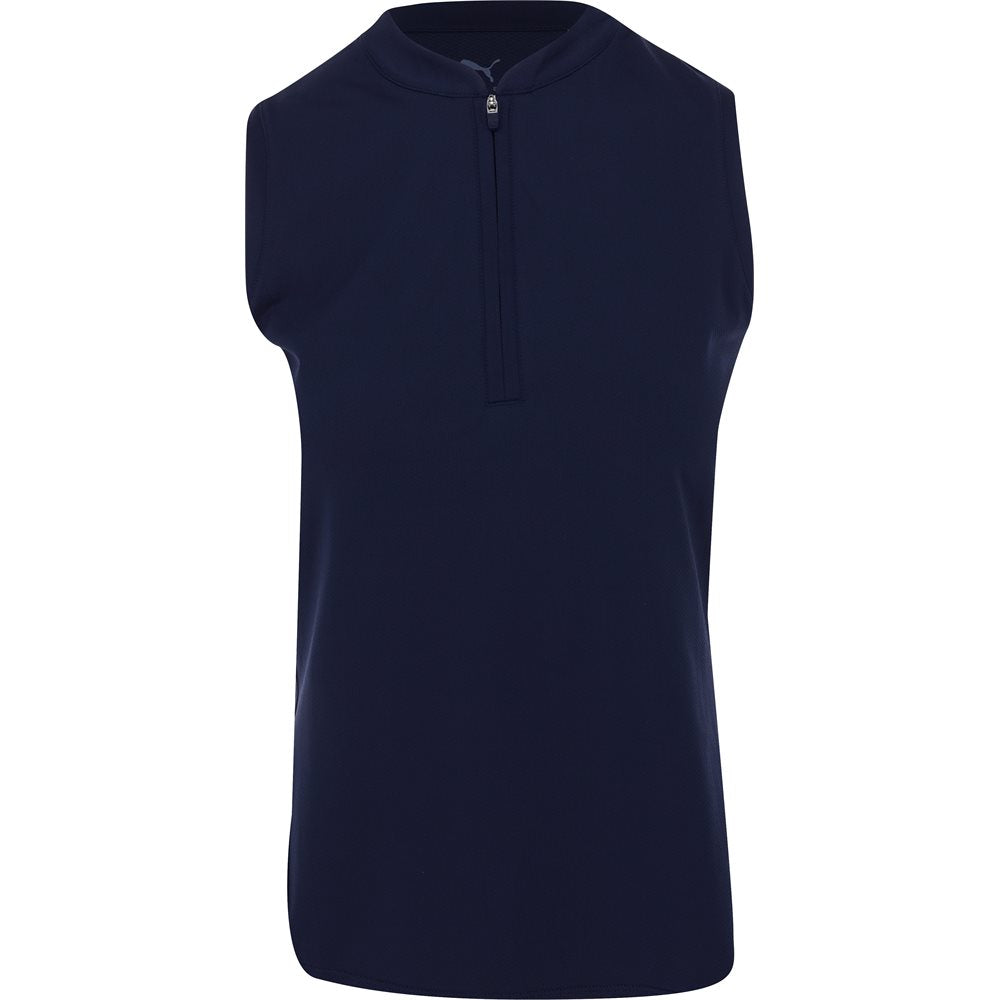 Women's Aerlon Sleeveless 1/4 Zip Blade Collar Polo