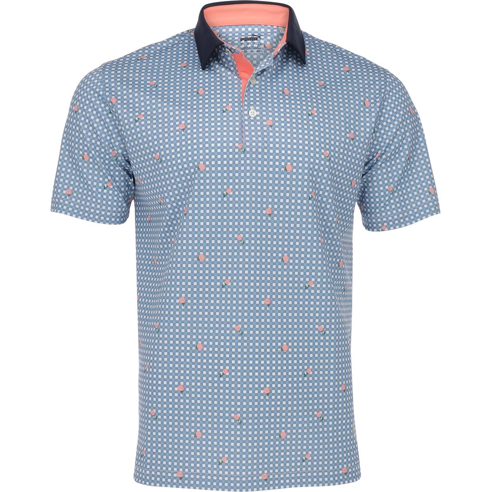 Pique Gingham Polo