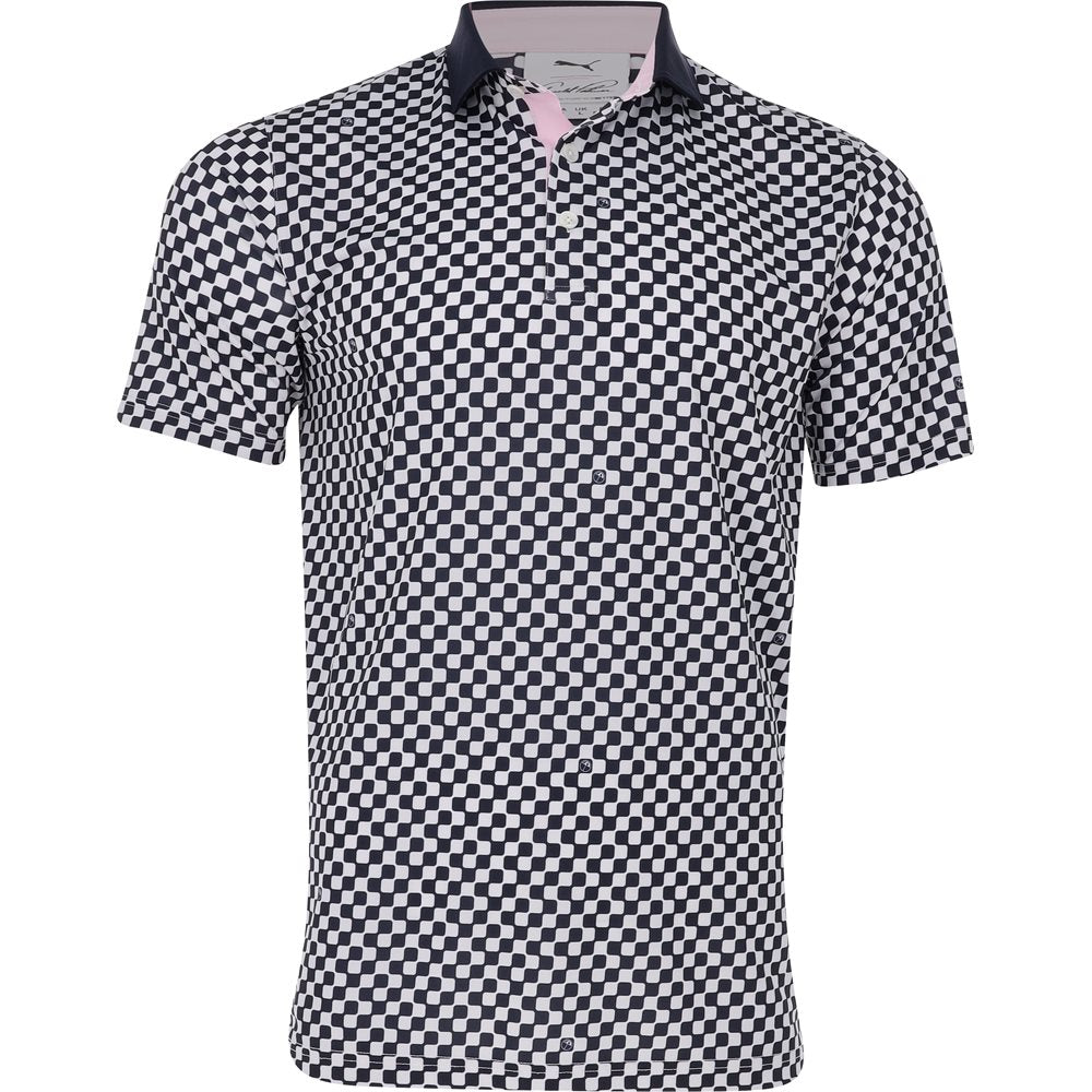 PUMA x Arnold Palmer MATTR Checkered Polo