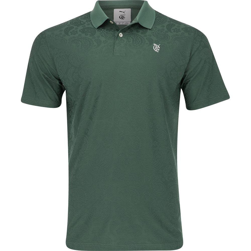 x Quiet Golf Jacquard Paisley Polo