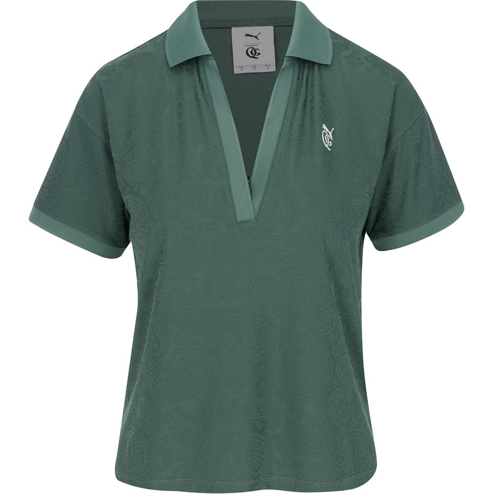 Women's x Quiet Golf Relaxed Crop Golf Polo