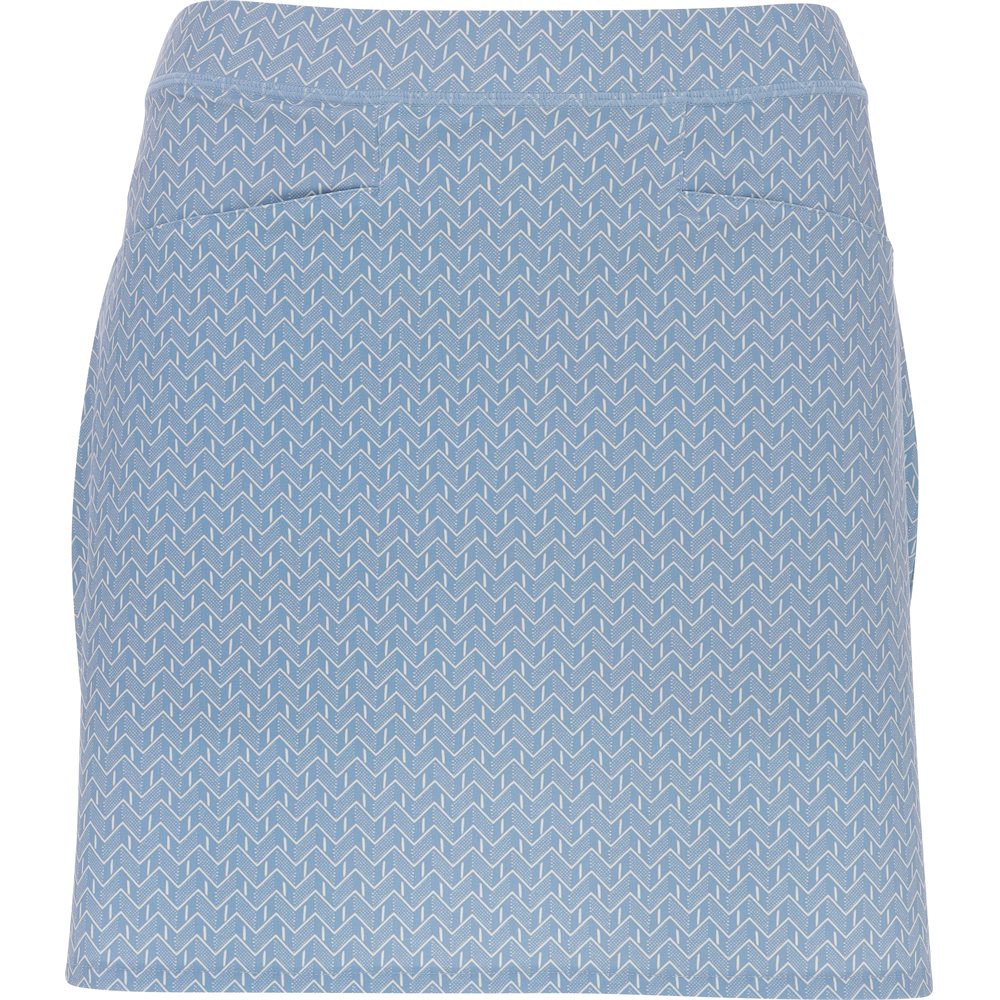 Women's Aim Back Pleats Novelty Print 17" Skort