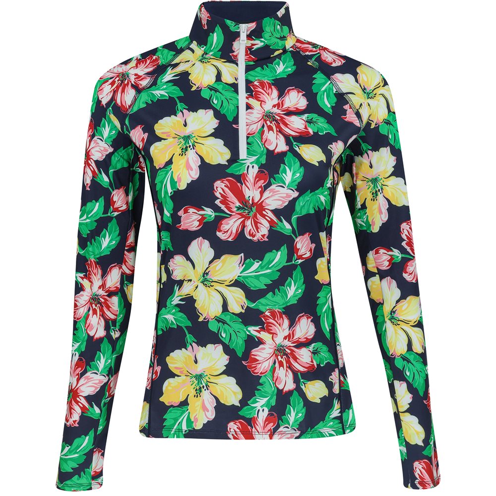 Women's Lightweight Print Airflow 1/4 Zip Pullover