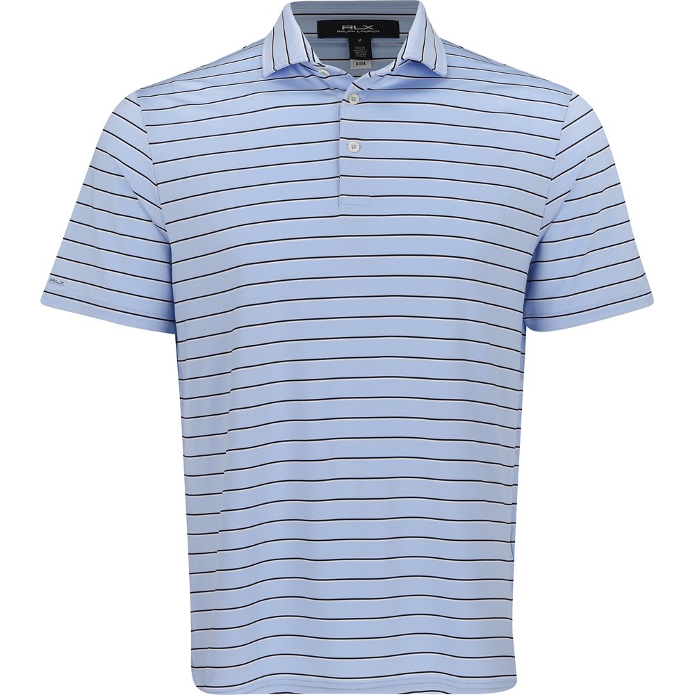 Lightweight Airflow Knit Multi Stripe Polo