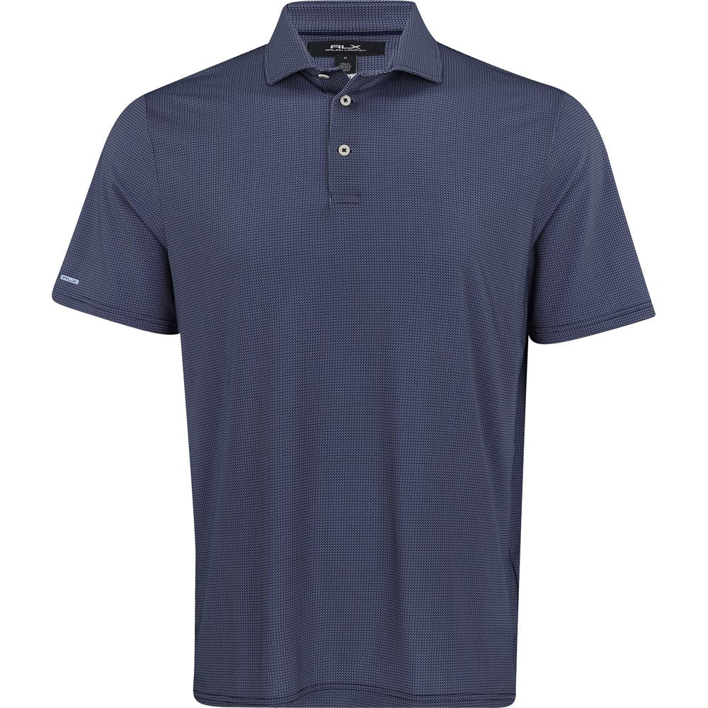 Lightweight Airflow Print Polo