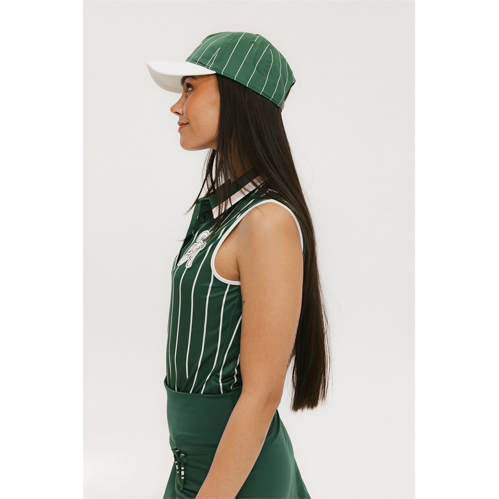 Women's Moore Sleeveless Polo - Striped