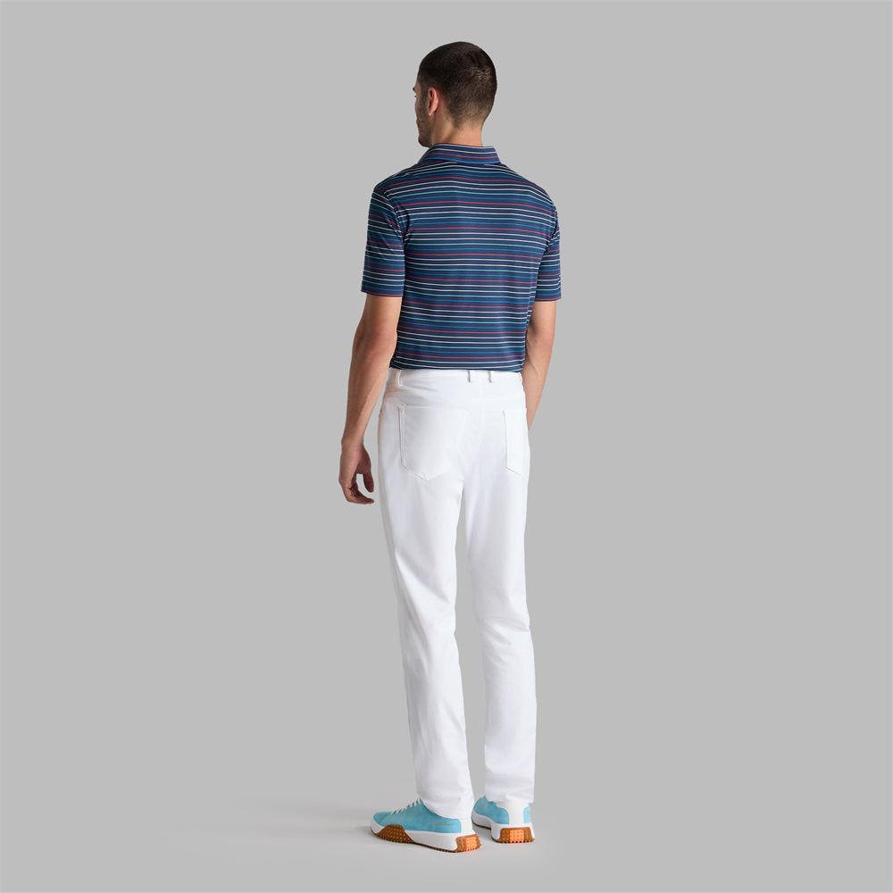 Multi Stripe Tech Pique Polo