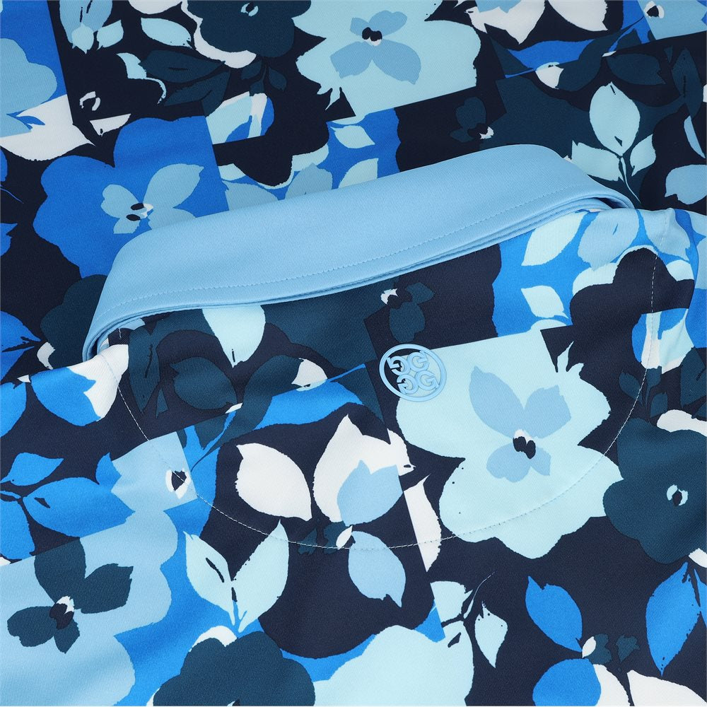 Floral Tech Jersey Polo