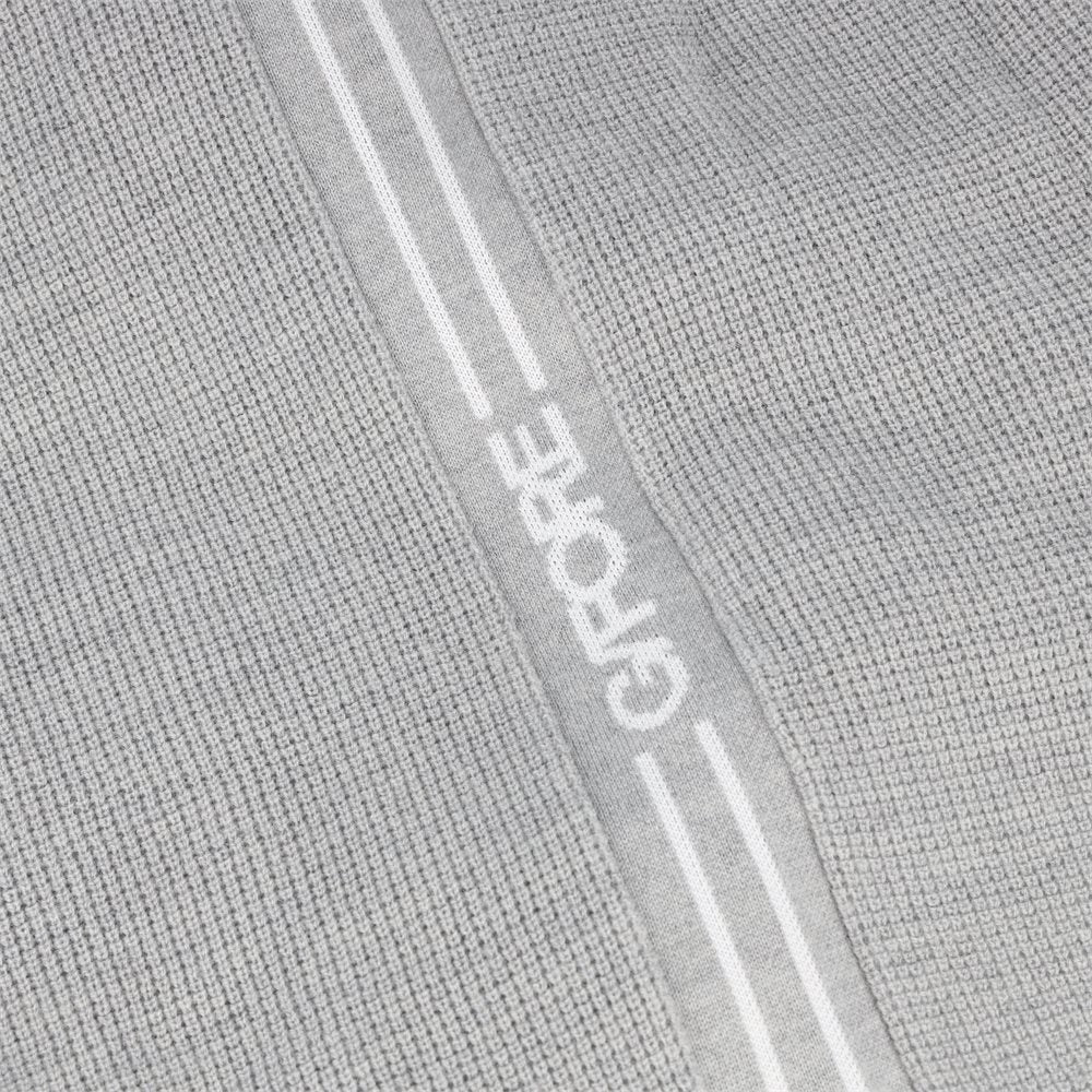 Waffle Stitch Merino Wool Hooded Sweater