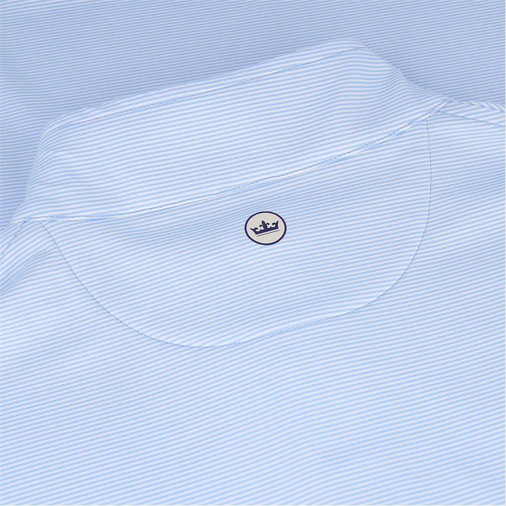 Perth Sugar Stripe Performance 1/4 Zip Pullover