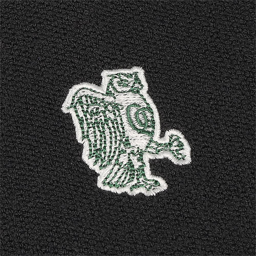 Owl Mesh Knit 1/4 Zip Midlayer