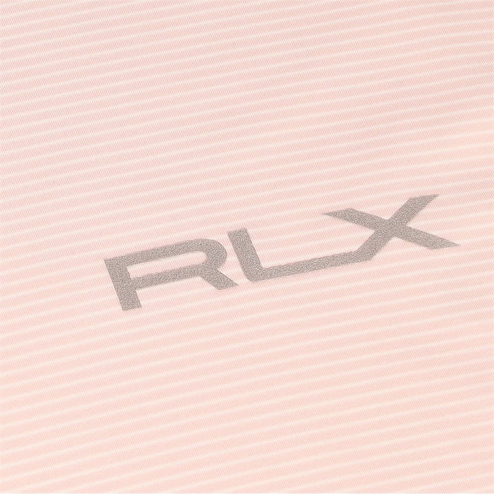 Featherweight Airflow Jersey White Stripe Polo