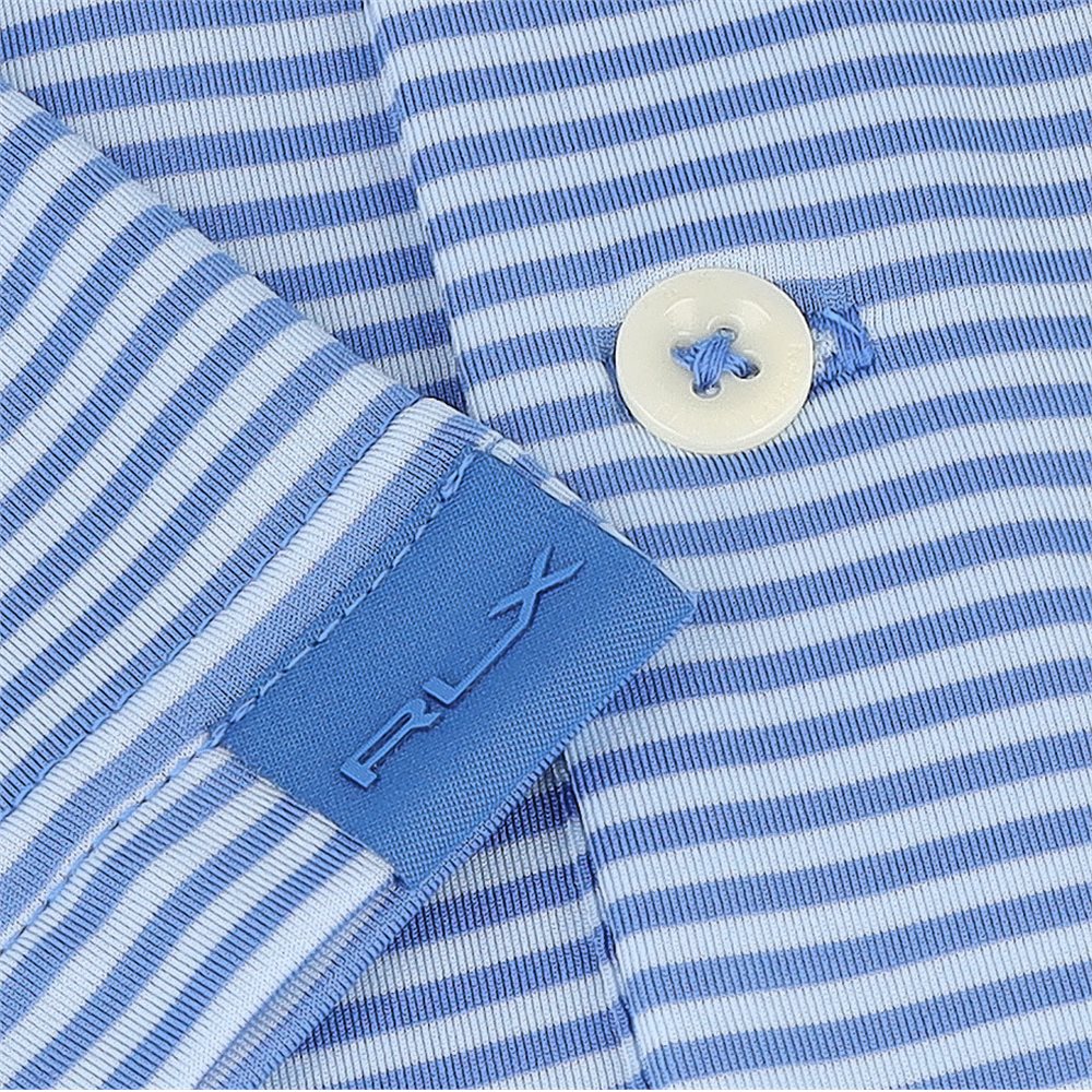 Lightweight Airflow Jersey Striped Polo