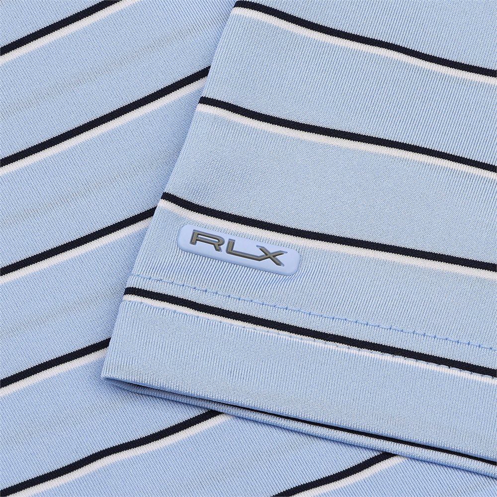 Lightweight Airflow Knit Multi Stripe Polo