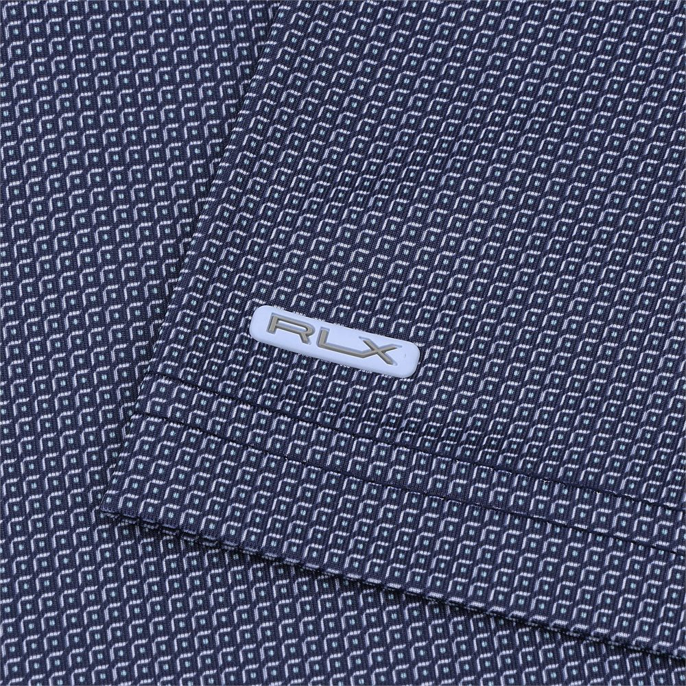 Lightweight Airflow Print Polo