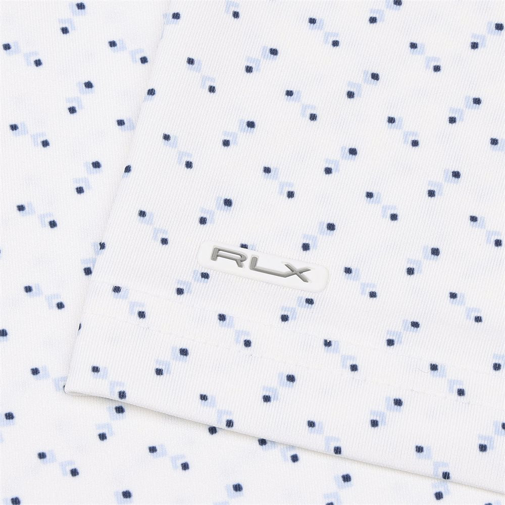 Lightweight Airflow Knit Printed Polo