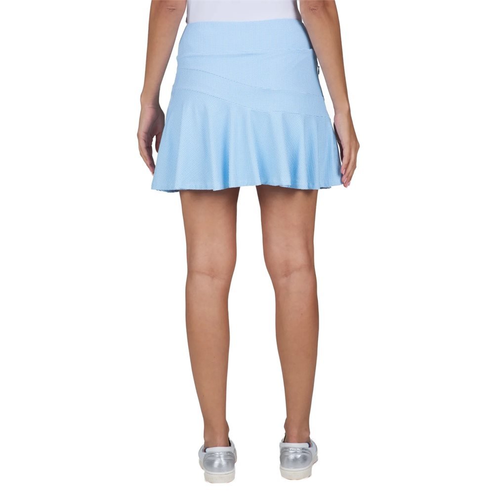 Women's Essential Knit Mini Check Skort - Fairway Styles