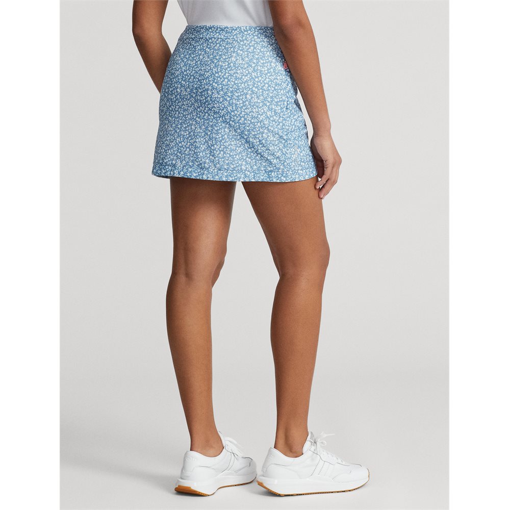 Women's Dry Wicking Print Jersey Knit Wrap 17" Skort