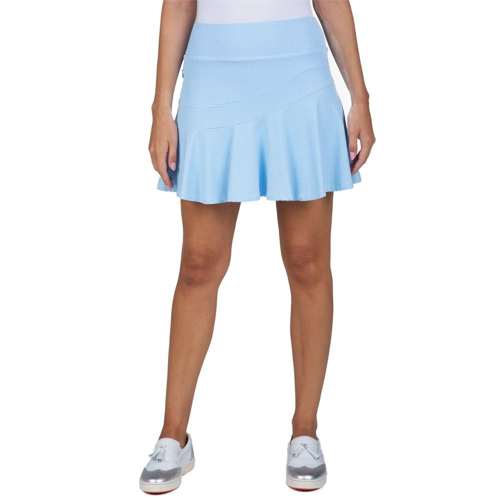 Women's Essential Knit Mini Check Skort - Fairway Styles