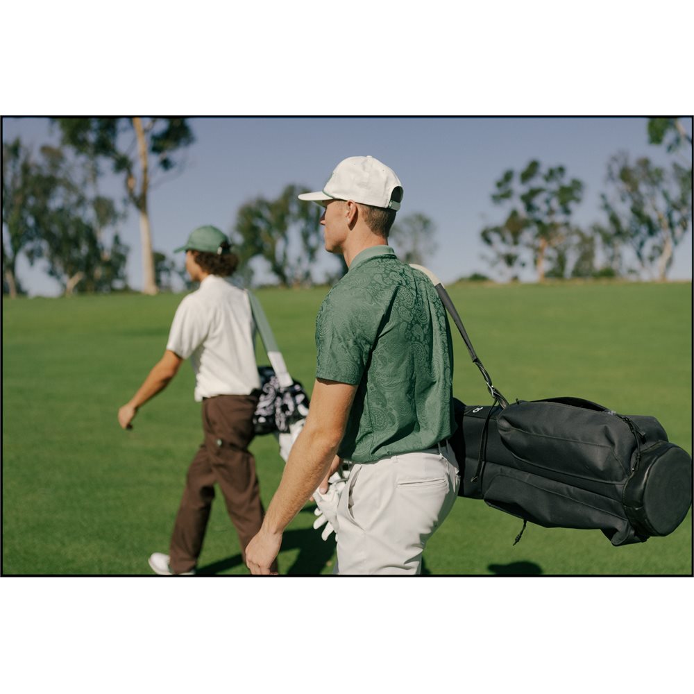 x Quiet Golf Jacquard Paisley Polo