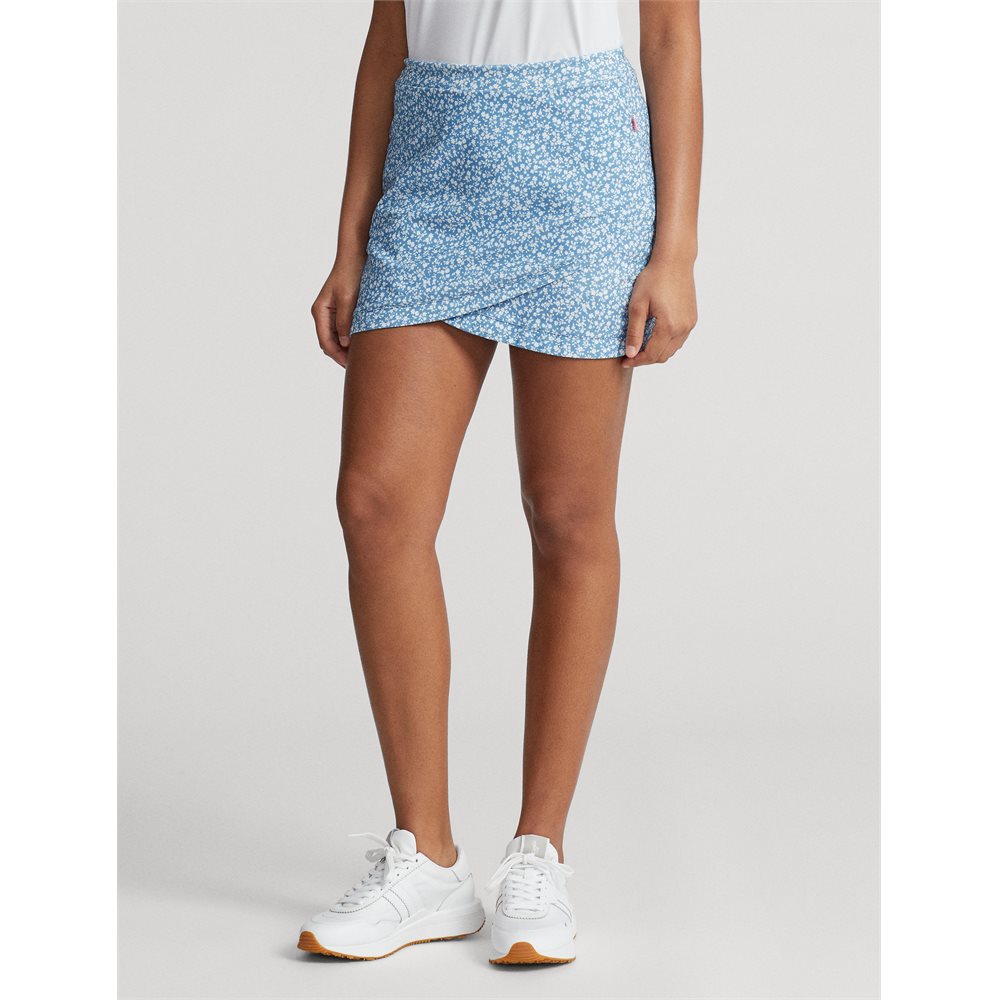 Women's Dry Wicking Print Jersey Knit Wrap 17" Skort