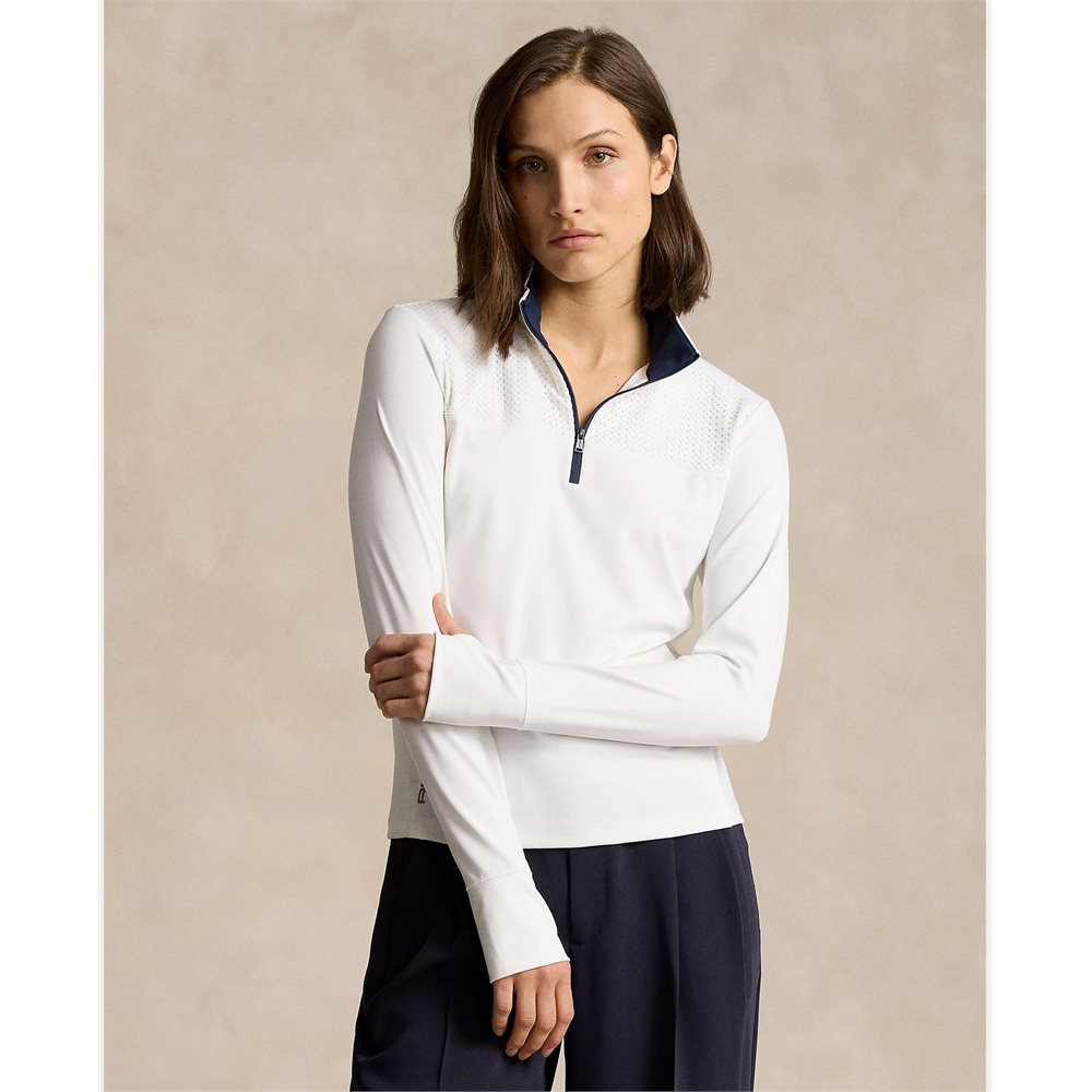 Women's Eyelet 1/4 Zip Midlayer