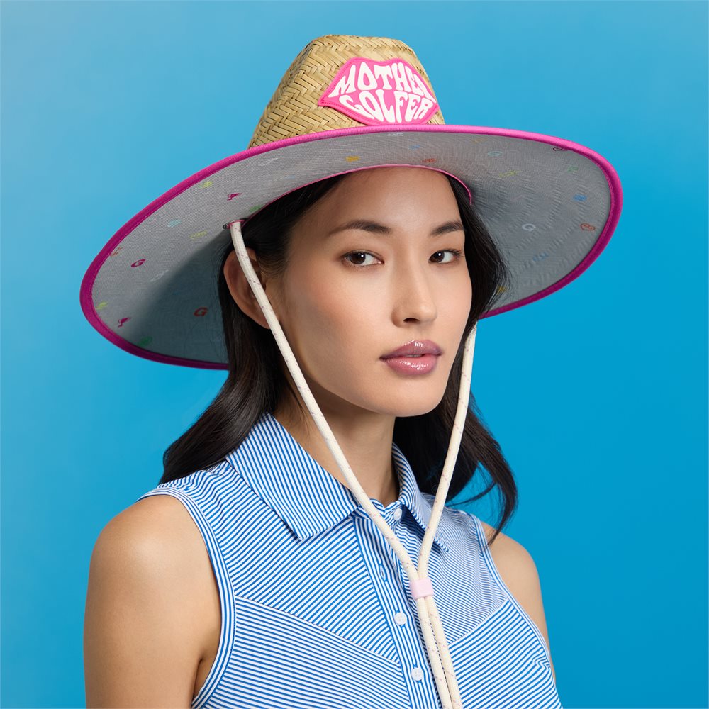 Women's Mother Golfer Straw Hat
